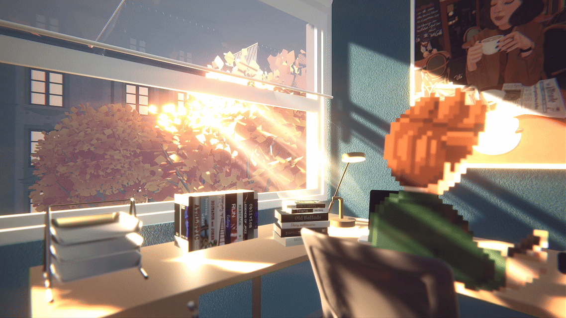 Animated scene